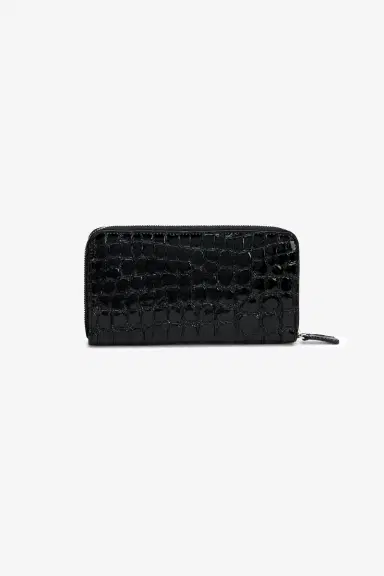 Roberto Cavalli Roar Leather Wallet With Zip | Thumbnail 2