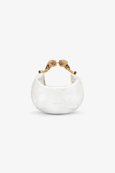 Roberto Cavalli Mini Hobo Roar Bag With Snake Print | Thumbnail 3