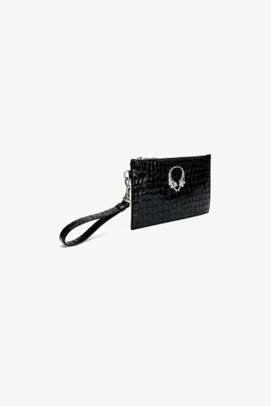 Roberto Cavalli Roar Leather Pouch | Thumbnail 3