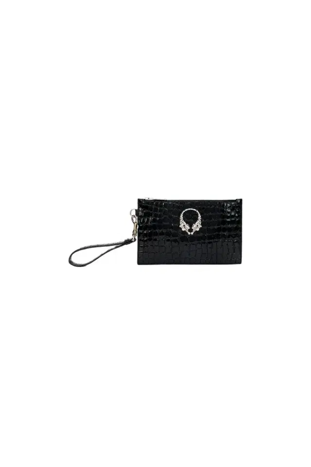 Roberto Cavalli Roar Leather Pouch