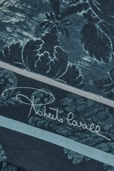 Roberto Cavalli Shawl with Brocade Print | Thumbnail 2