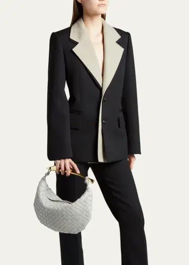 Bottega Veneta Sardine Leather Top-Handle Bag | Thumbnail 2 Bottega Veneta Sardine Leather Top-Handle Bag | Thumbnail 2