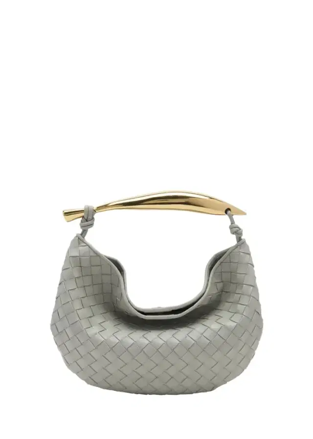 Bottega Veneta Sardine Leather Top-Handle Bag