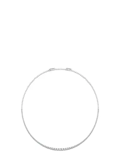 SARA WEINSTOCK 18K White Gold Isadora Graduated Diamond Tennis Necklace | Thumbnail 1 SARA WEINSTOCK 18K White Gold Isadora Graduated Diamond Tennis Necklace | Thumbnail 1