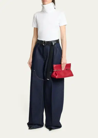 Givenchy Pinch Soft Leather Clutch Bag | Thumbnail 5 Givenchy Pinch Soft Leather Clutch Bag | Thumbnail 5