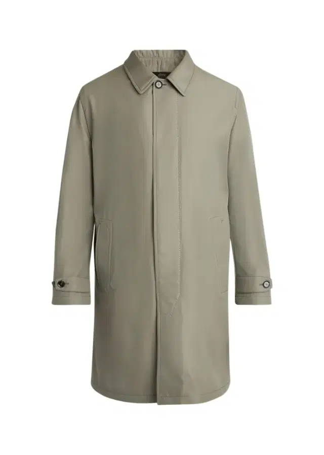 Brioni Men's Silk Cloud Button-Front Car Coat