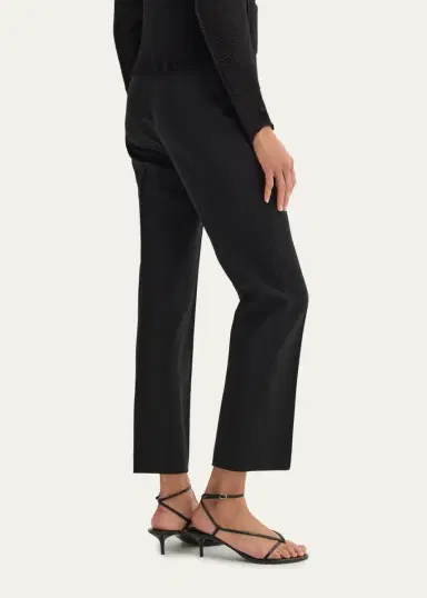 RÓHE Straight-Leg Ankle Cigarette Trousers | Thumbnail 3