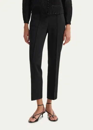 RÓHE Straight-Leg Ankle Cigarette Trousers | Thumbnail 4