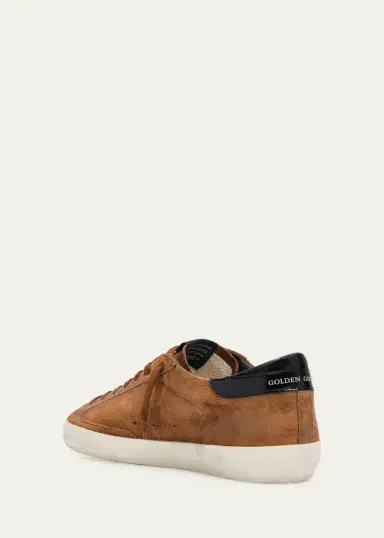 Golden Goose Men's Super-Star Suede Low-Top Sneakers | Thumbnail 2