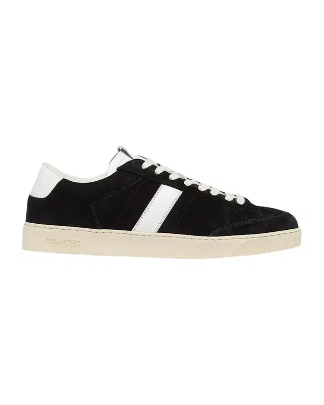 Tom Ford Men's Blake Suede Low-Top Sneakers