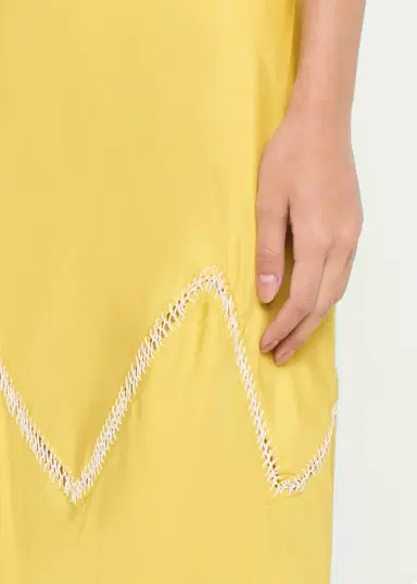 Diotima Orisha Lattice-Inset Silk Maxi Skirt | Thumbnail 5