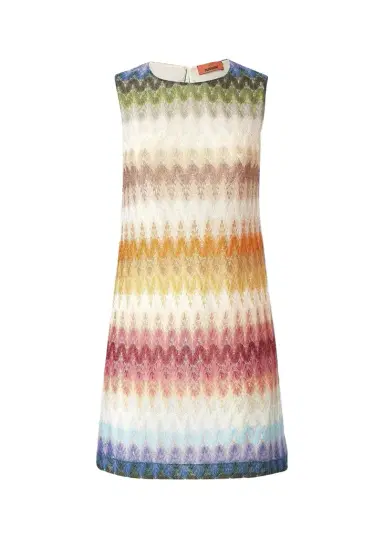 Missoni Degrade Raschel Knit Sleeveless Mini Dress | Thumbnail 1