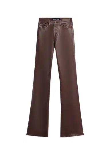 Veronica Beard Beverly Vegan Leather Flare Pants | Thumbnail 1 Veronica Beard Beverly Vegan Leather Flare Pants | Thumbnail 1