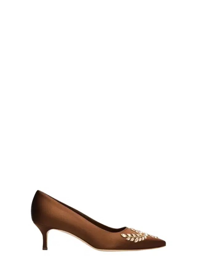 Manolo Blahnik 50mm Pasadislo Embellished Satin Pumps