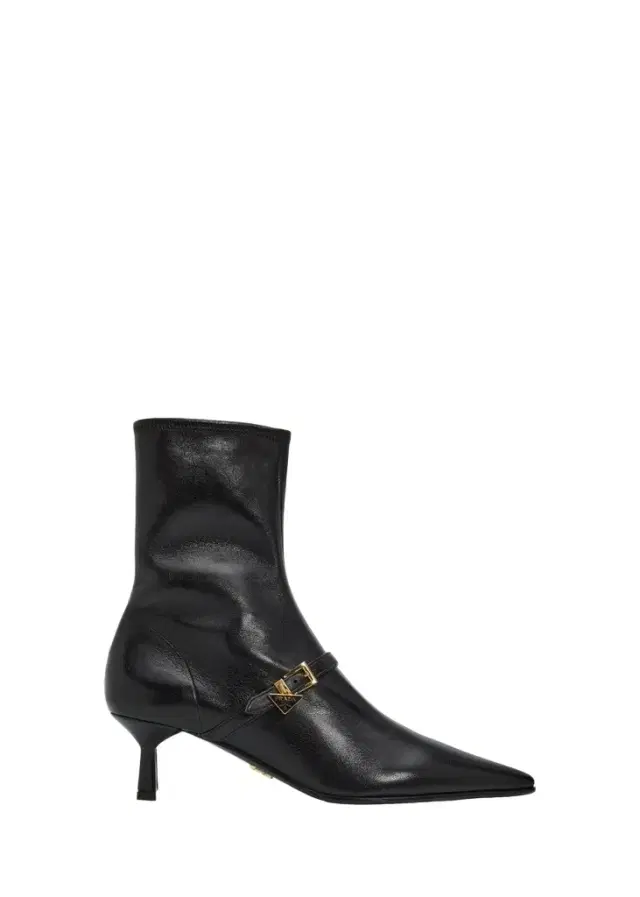 Prada 55mm Stivaletti Leather Ankle Booties