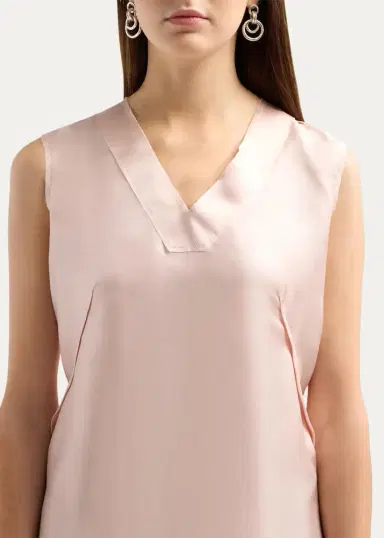 MM6 MAISON MARGIELA Belted Jacquard Silk Midi Dress | Thumbnail 5 MM6 MAISON MARGIELA Belted Jacquard Silk Midi Dress | Thumbnail 5