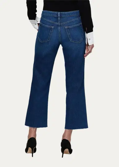 L'Agence Wanda High-Rise Cropped Wide-Leg Jeans | Thumbnail 3