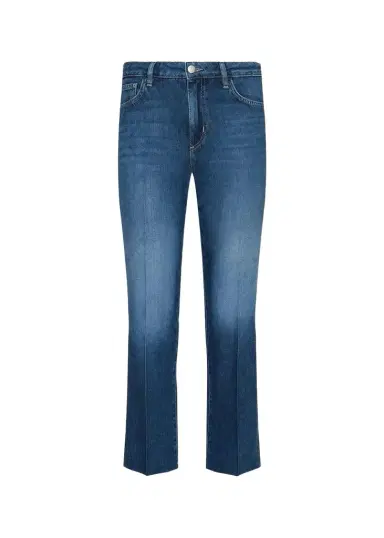 L'Agence Wanda High-Rise Cropped Wide-Leg Jeans | Thumbnail 1