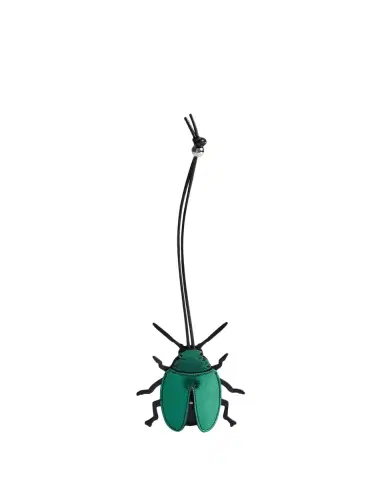 JW Anderson Men's Leather Beetle Bag Charm | Thumbnail 2