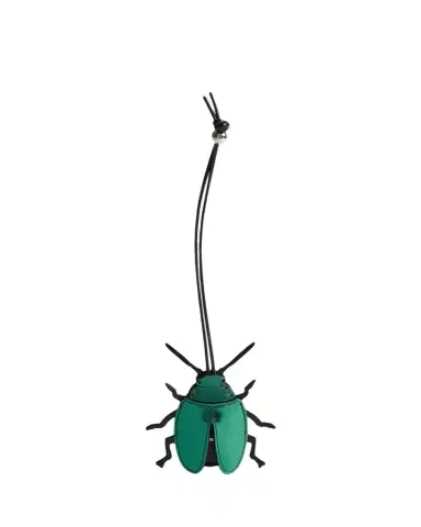 JW Anderson Men's Leather Beetle Bag Charm | Thumbnail 1