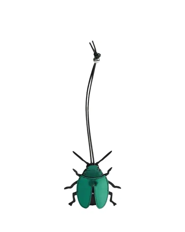 JW Anderson Men's Leather Beetle Bag Charm