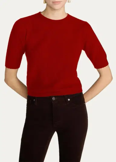 Frame The Gathered Honeycomb Cashmere Sweater | Thumbnail 4