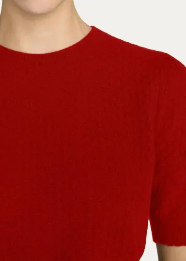 Frame The Gathered Honeycomb Cashmere Sweater | Thumbnail 5
