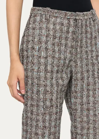 Marc Jacobs Runway Slim-Fit Wool-Blend Checked Pants | Thumbnail 5 Marc Jacobs Runway Slim-Fit Wool-Blend Checked Pants | Thumbnail 5