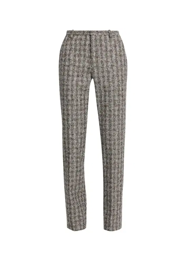 Marc Jacobs Runway Slim-Fit Wool-Blend Checked Pants