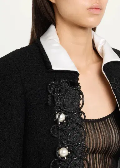 Marc Jacobs Runway Tweed Virgin-Wool Blend Jacket | Thumbnail 5 Marc Jacobs Runway Tweed Virgin-Wool Blend Jacket | Thumbnail 5