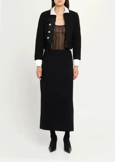 Marc Jacobs Runway Wool-Blend Midi Skirt | Thumbnail 2 Marc Jacobs Runway Wool-Blend Midi Skirt | Thumbnail 2