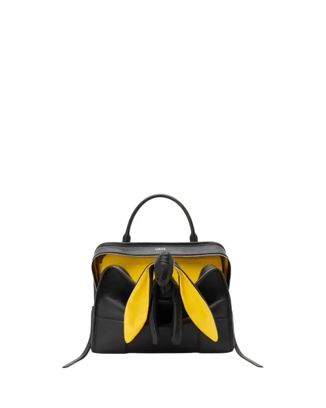 Loewe Amazona 180 Lazy Dog Leather Top-Handle Bag