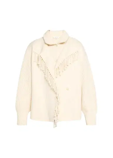 Frame The Fringe Wool Coat | Thumbnail 1