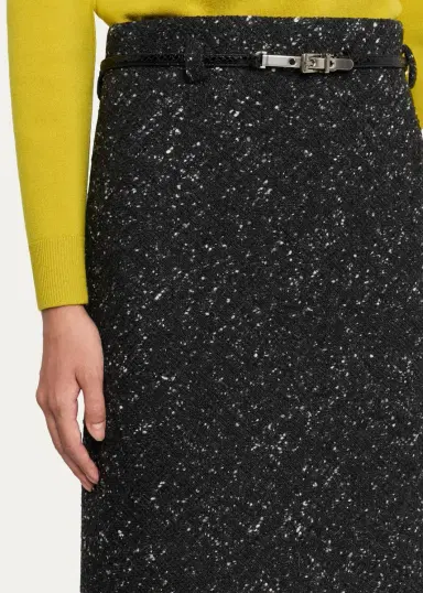 Marc Jacobs Runway Virgin Wool-Blend Belted Midi Skirt | Thumbnail 5 Marc Jacobs Runway Virgin Wool-Blend Belted Midi Skirt | Thumbnail 5