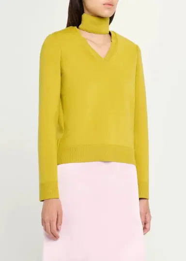 Marc Jacobs Runway Merino Wool-Blend Turtleneck Sweater | Thumbnail 4 Marc Jacobs Runway Merino Wool-Blend Turtleneck Sweater | Thumbnail 4