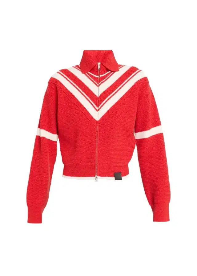 Stella McCartney Sporty 80s Striped Wool Zip Jacket
