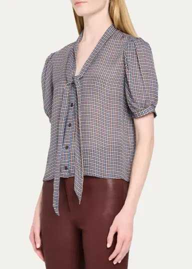 Frame The Sonnet Silk Blouse | Thumbnail 4