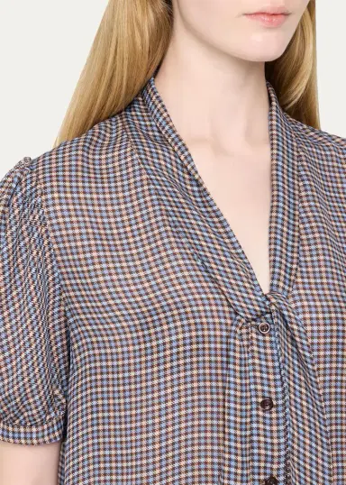 Frame The Sonnet Silk Blouse | Thumbnail 5
