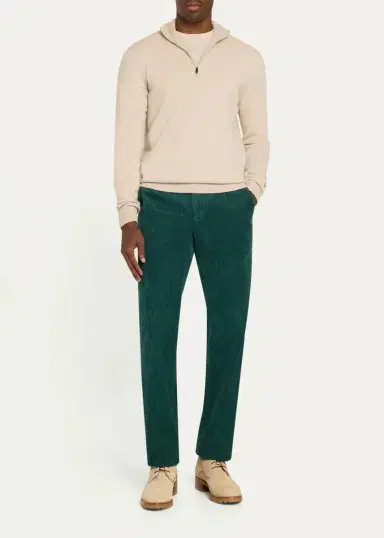 Massimo Alba Corduroy Cotton Pants | Thumbnail 2