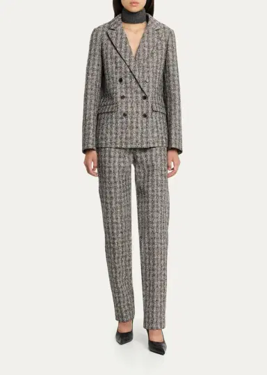Marc Jacobs Runway Textured Wool-Blend Blazer | Thumbnail 2 Marc Jacobs Runway Textured Wool-Blend Blazer | Thumbnail 2