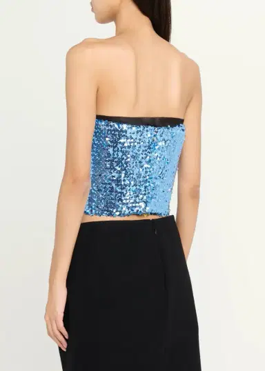 Marc Jacobs Runway Sequined Strapless Top | Thumbnail 3