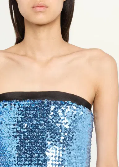 Marc Jacobs Runway Sequined Strapless Top | Thumbnail 5