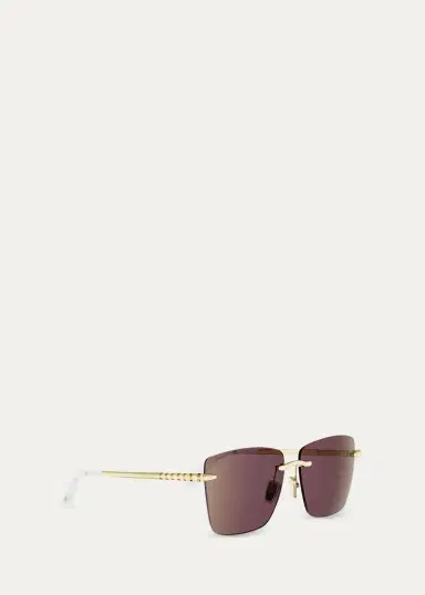 BVLGARI Serpenti Viper 60MM Square Sunglasses | Thumbnail 2