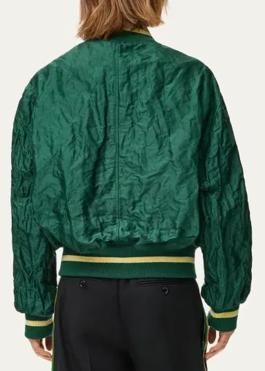 Loewe Satin Oversized Bomber Jacket | Thumbnail 7