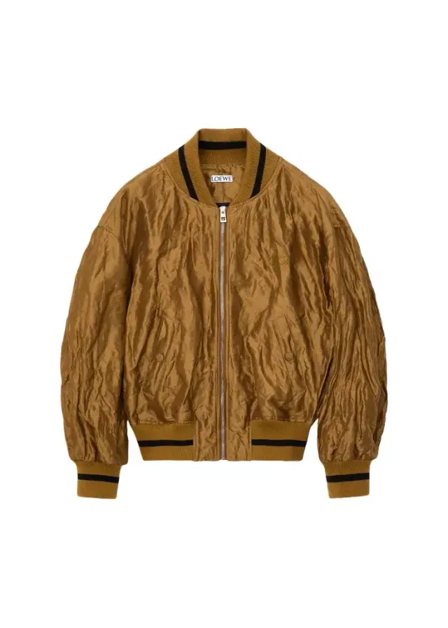 Loewe Satin Oversized Bomber Jacket