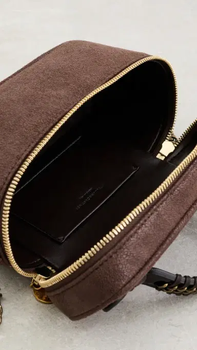Stella McCartney Falabella Vanity Case Eco Shaggy Deer Crissbody | Thumbnail 6 Stella McCartney Falabella Vanity Case Eco Shaggy Deer Crissbody | Thumbnail 6