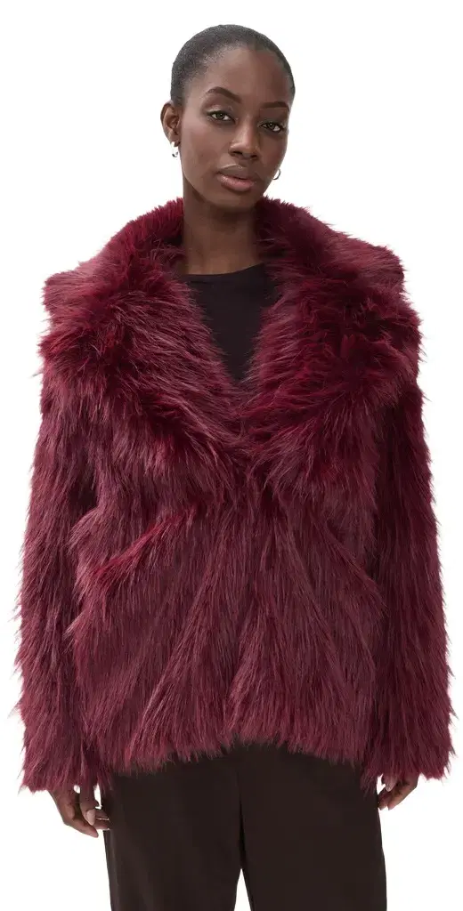 Show Me Your Mumu Salt Lake Fur Coat