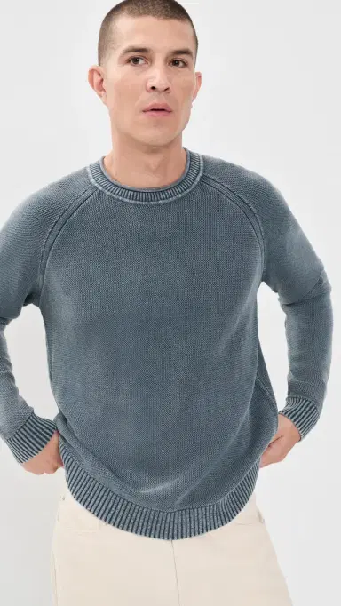Marine Layer Garment Dye Roll Neck Sweater | Thumbnail 2