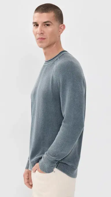 Marine Layer Garment Dye Roll Neck Sweater | Thumbnail 4