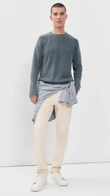 Marine Layer Garment Dye Roll Neck Sweater | Thumbnail 5